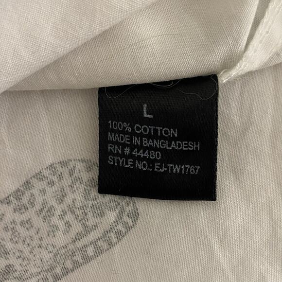 Jackson Short Sleeve Button Up Mens Sz Large 100% Cotton Novelty Print Cheetah - Picture 4 of 8